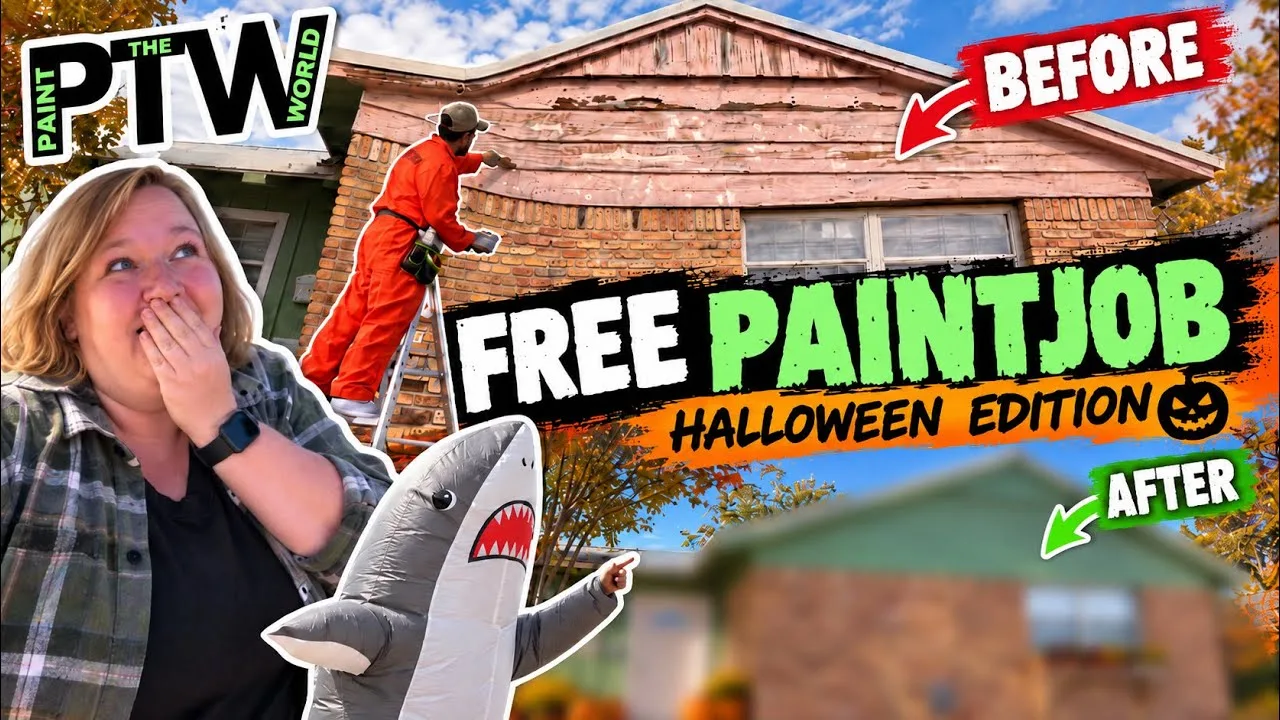 We Painted Her House For Free